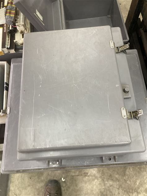 junction box n201610hwt|Stahlin N201610HWT NEMA 4X Fiberglass Hinged Enclosure: .